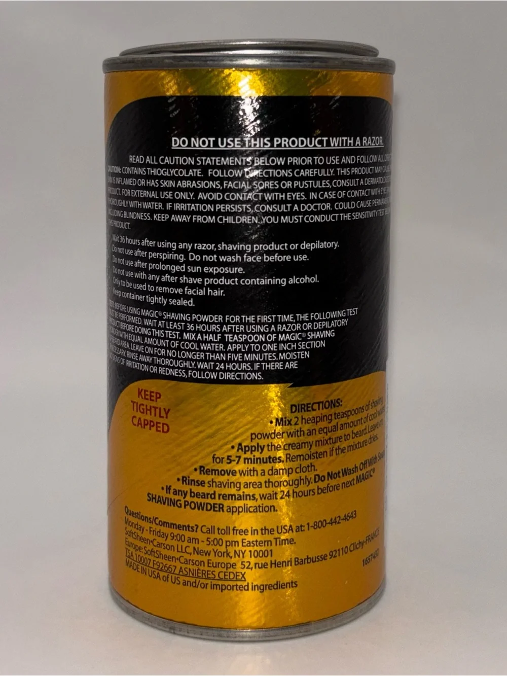NEW SoftSheen-Carson Magic Fragrant Shaving Powder – Lot of 3